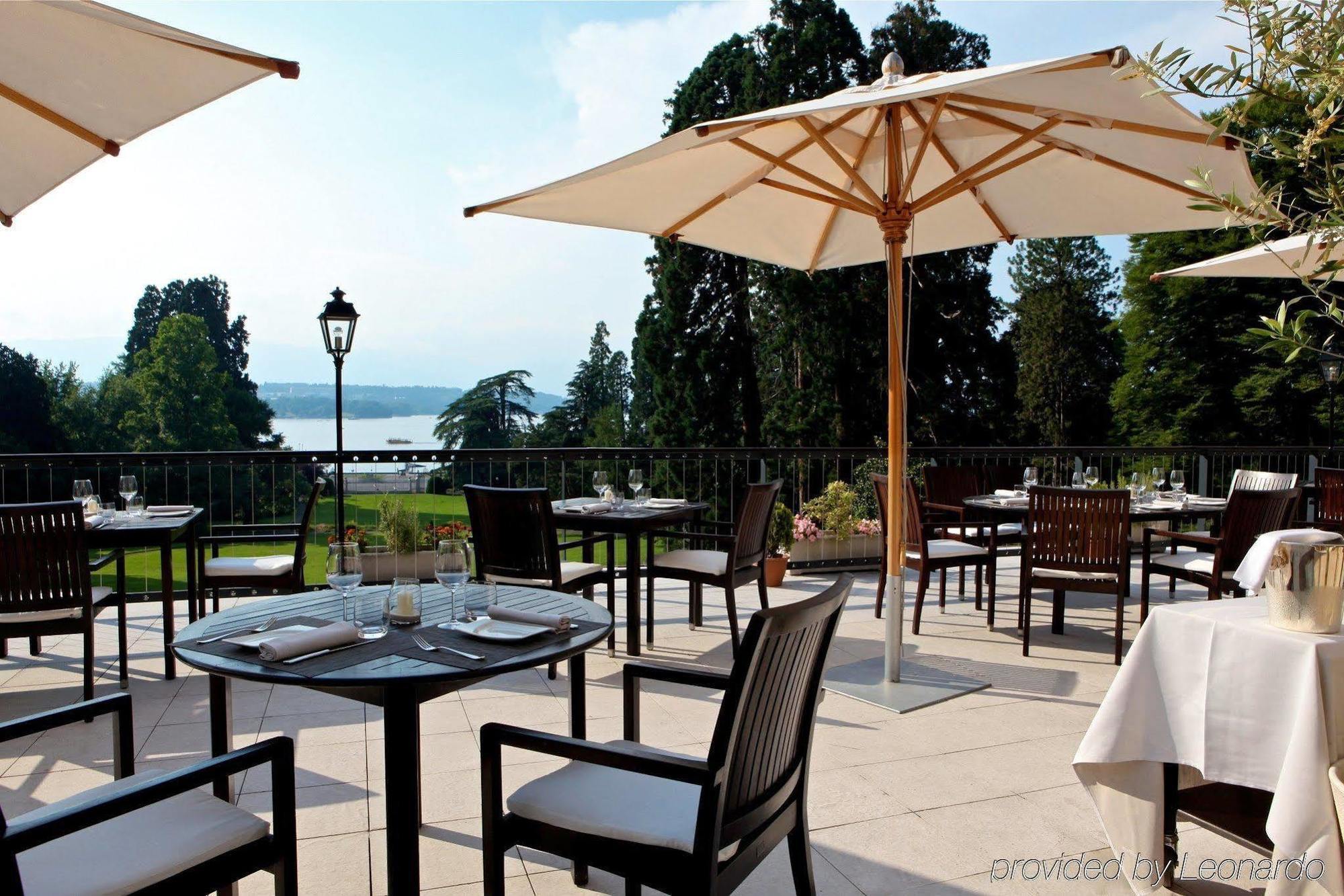 Hotel Residence Parc Des Eaux Vives Geneva Restaurant photo